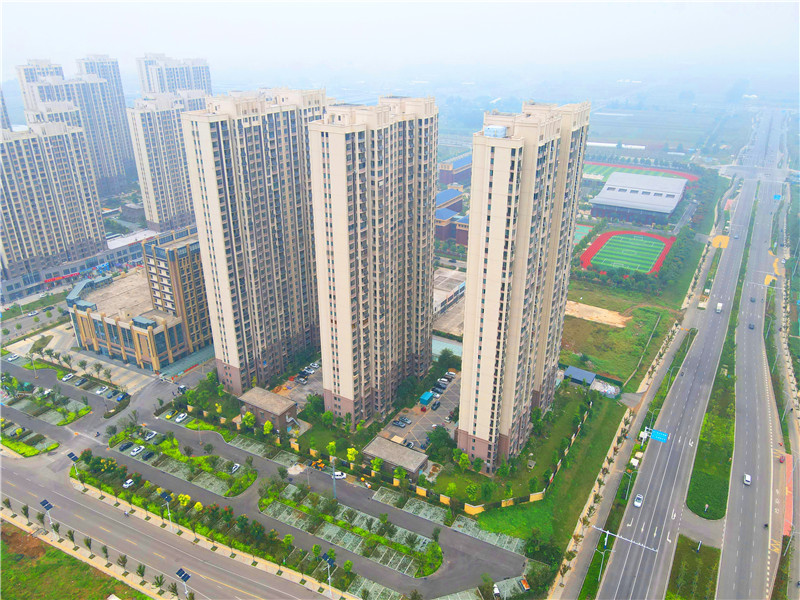 淮光佳苑小區。安徽水利供圖